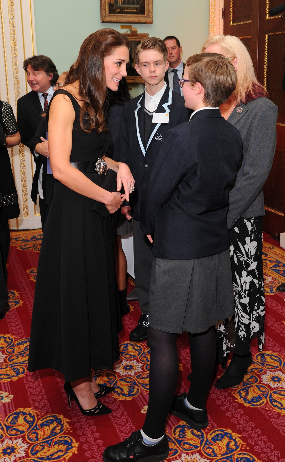 Kate Middleton, Duchess of Cambridge consoles mother of autistic boy
