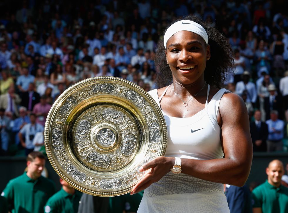 Serena Williams at Wimbledon | ELLE UK