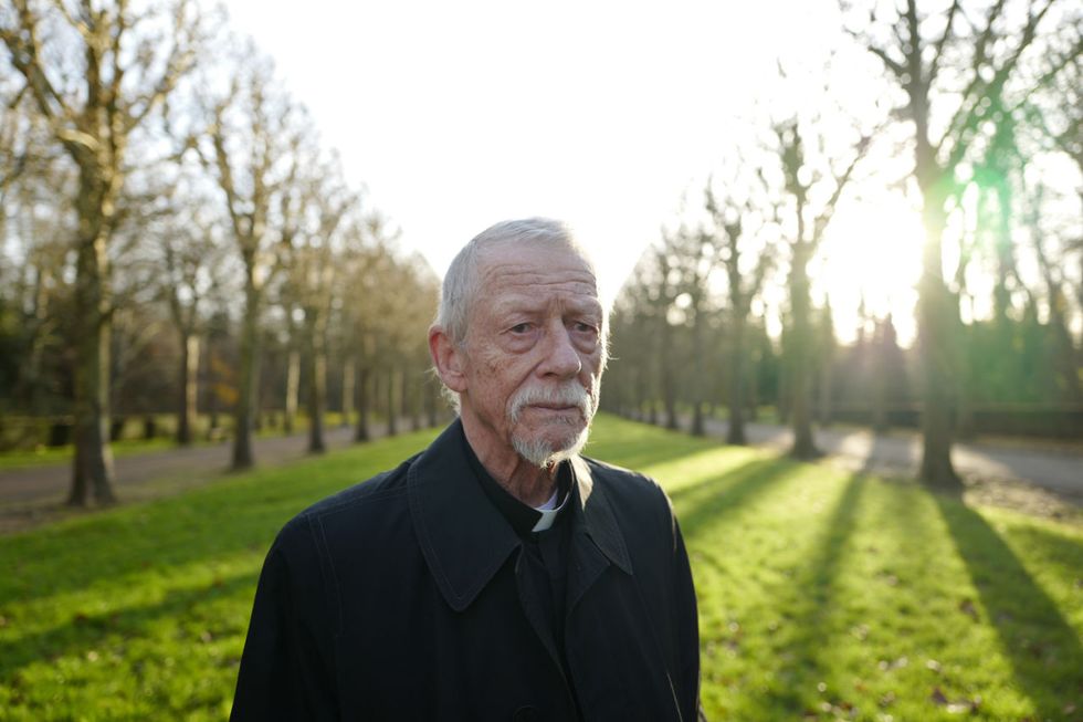 <p>John Hurt as the priest. (<a href="http://people.com/politics/jackie-kennedy-suicide-priest-jfk-assassination/" data-tracking-id="recirc-text-link">Jackie Kennedy reportedly discussed her suicidal thoughts with her priest</a> after JFK's death.)</p>