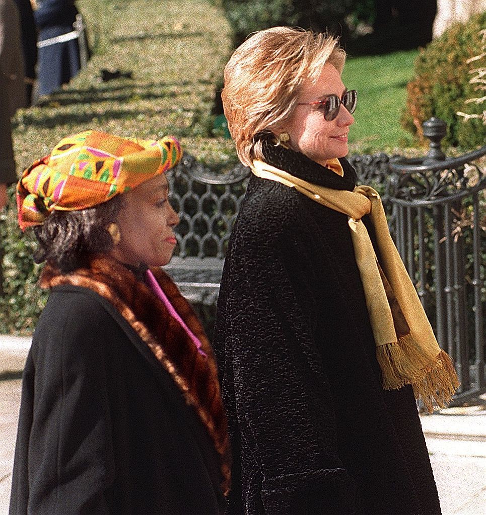 Nana Rawlings, Hillary Clinton