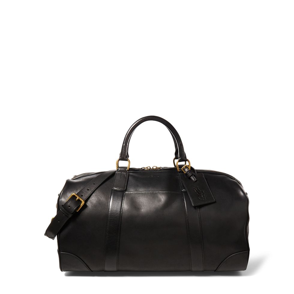 <p><strong data-redactor-tag="strong" data-verified="redactor">Leather Duffel Bag, £599</strong></p><p>Made of full-grain leather, this classic weekender is ideal for a quick getaway to the French Alps.<span class="redactor-invisible-space" data-verified="redactor" data-redactor-tag="span" data-redactor-class="redactor-invisible-space"></span></p><p><br></p><p><br></p><p><br></p><p><em data-redactor-tag="em" data-verified="redactor"><em data-redactor-tag="em">All gifts available at&nbsp;<a href="https://ad.doubleclick.net/ddm/trackclk/N410203.986846ELLE.CO.UK/B10649617.142277601;dc_trk_aid=314496061;dc_trk_cid=76801552;dc_lat=;dc_rdid=;tag_for_child_directed_treatment=" target="_blank" data-tracking-id="recirc-text-link">ralphlauren.co.uk</a>.</em><span class="redactor-invisible-space" data-verified="redactor" data-redactor-tag="span" data-redactor-class="redactor-invisible-space"></span></em></p>