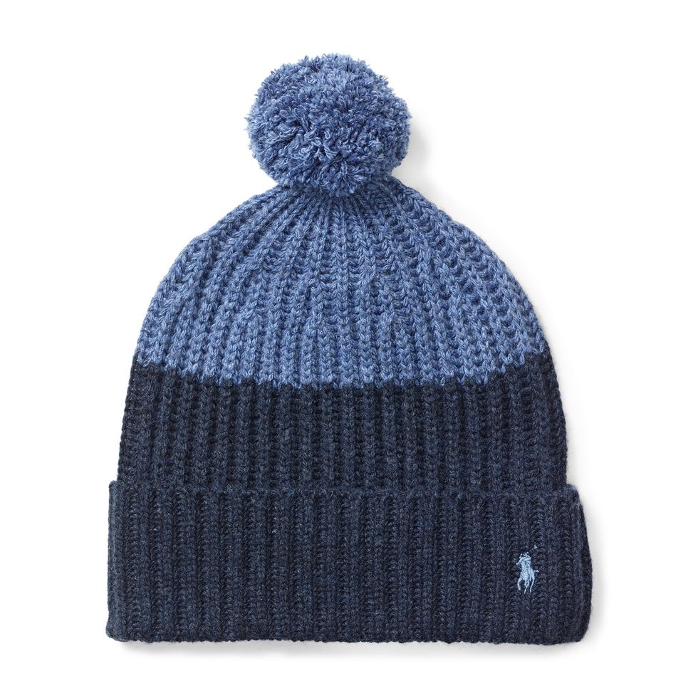 <p><strong data-redactor-tag="strong" data-verified="redactor">Color-Blocked Pom-Pom Knit Hat, £69</strong></p><p>Whether he's mastering the moguls or soaking in the hot tub, this chunky knit hat will keep him warm and toasty.<span class="redactor-invisible-space" data-verified="redactor" data-redactor-tag="span" data-redactor-class="redactor-invisible-space"></span></p>