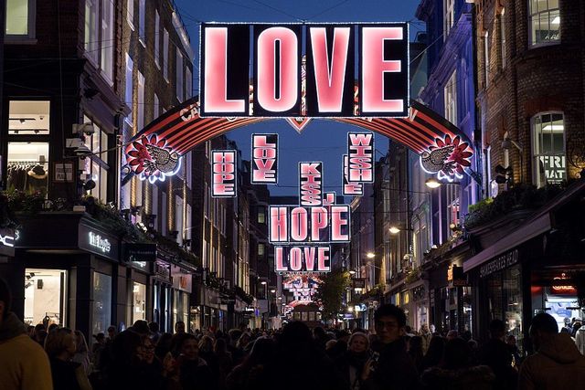 Carnaby Street, Soho, London