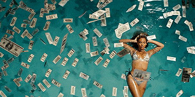 Beyonce and money | ELLE UK