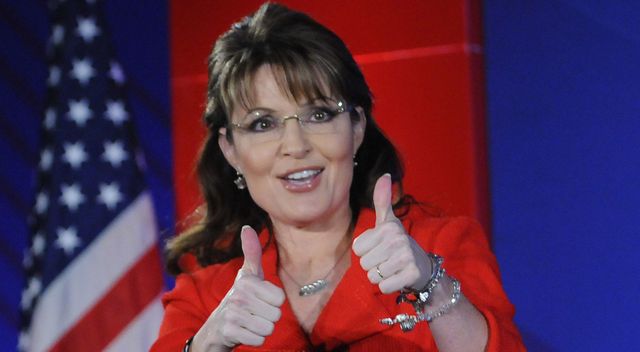 Sarah Palin has promised to take care of Russia