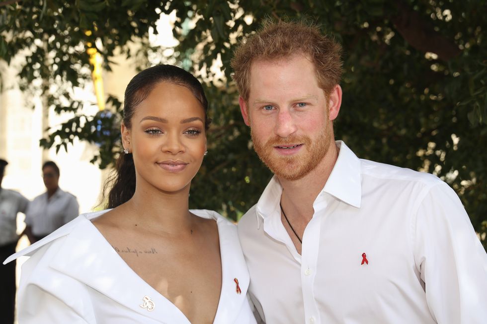 Rihanna and Prince Harry in Barbados | ELLE UK