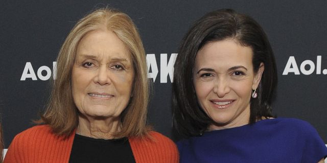 Gloria Steinem and Sheryl Sandberg | ELLE UK