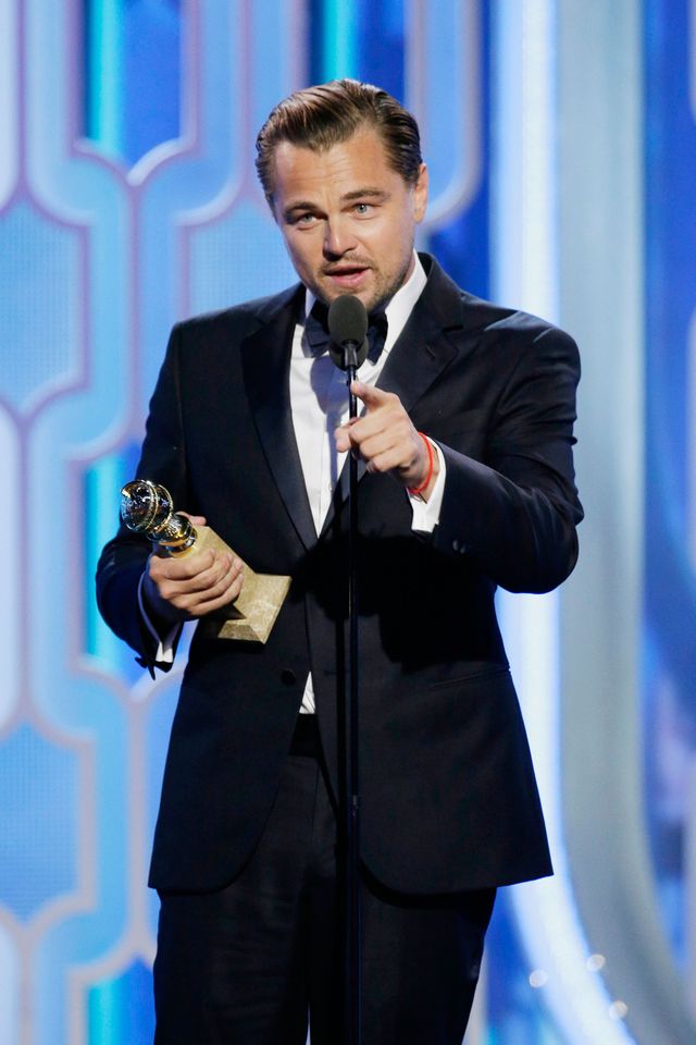 Leonardo DiCaprio, Golden Globes, Best Actor award 2016
