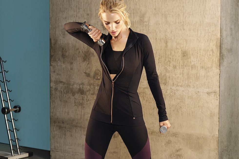 Rosie Huntington-Whiteley's new gym kit activewear collection for Marks &  Spencer