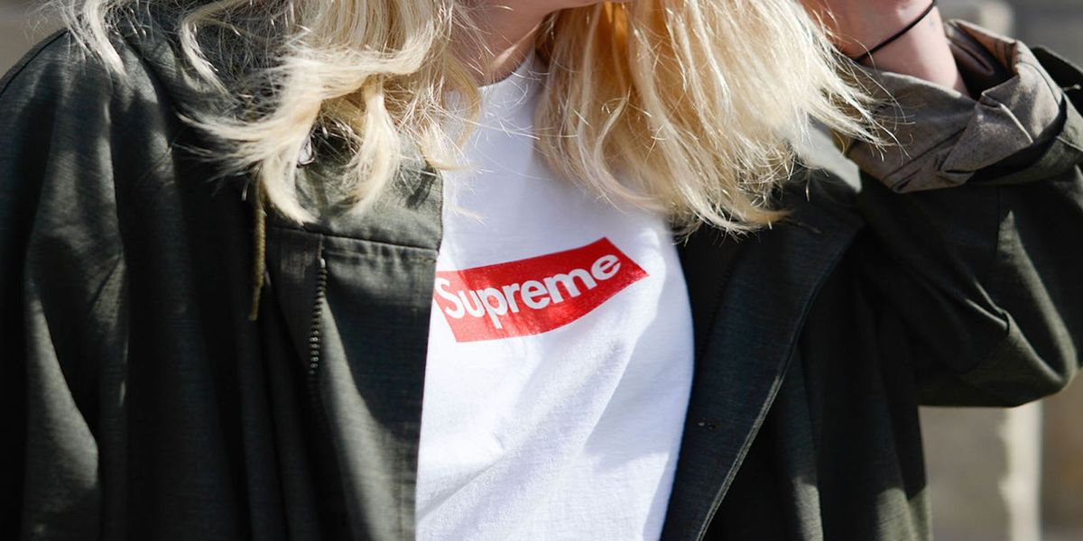 Supreme (SLEEVES REMOVED) Supreme x Louis Vuitton Box Logo T-Shirt