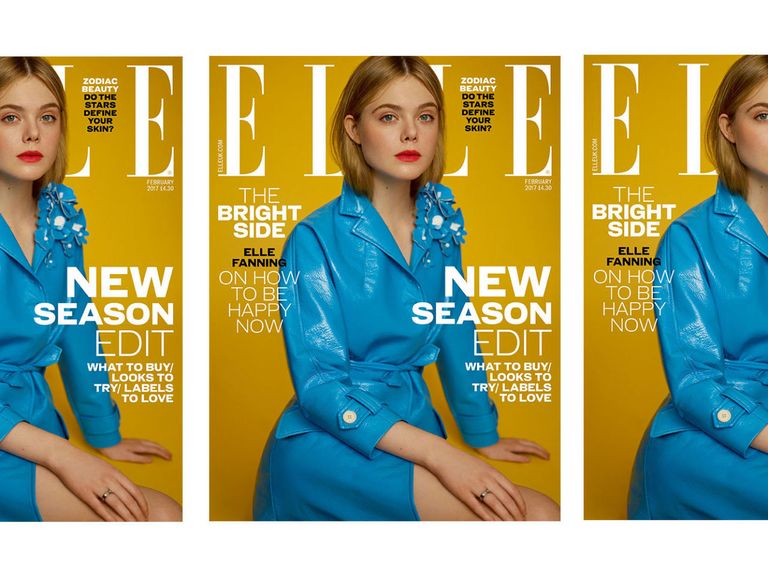 Elle Fanning ELLE UK cover Feb 2017