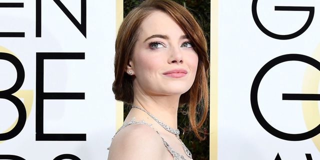 Emma Stone Golden Globes 2017 | ELLE UK