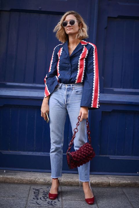 How To Style Jeans - Mom, boyfriend, cropped kick-flare, deconstructed ...