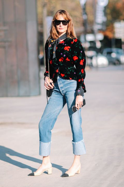 How To Style Jeans - Mom, boyfriend, cropped kick-flare, deconstructed ...
