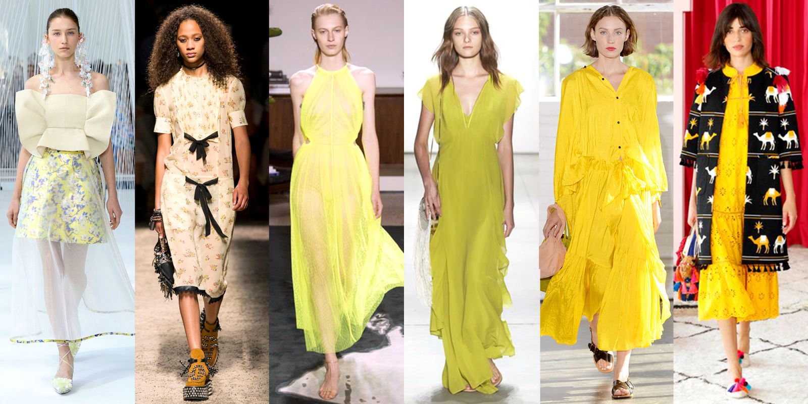 Yellow sales fashion 2019