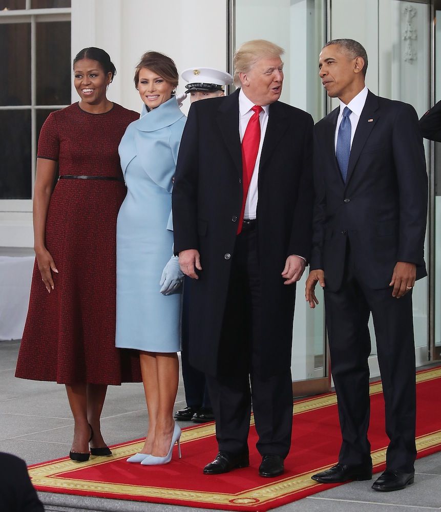 The Obamas and the Trumps ahead of the inauguration