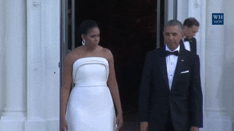Michelle and Barack Obama | ELLE UK JAN 2017