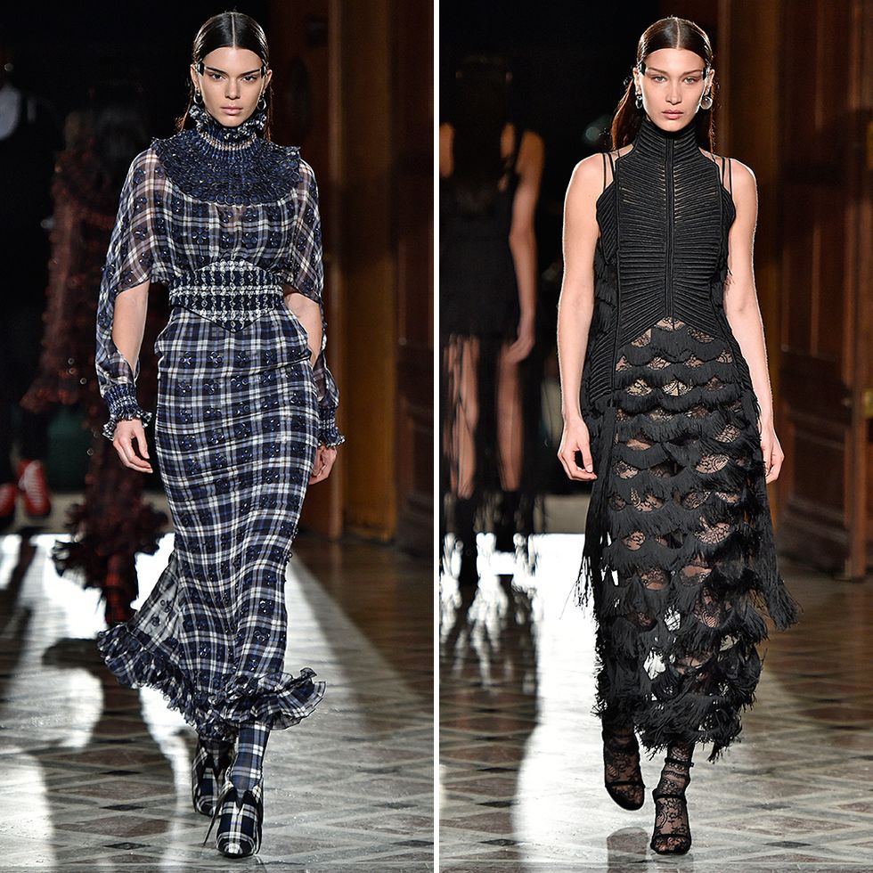 Kendall Jenner, Gigi and Bella Hadid Walk the Runway for Chanel Haute  Couture