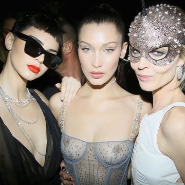 Kendall Jenner Bella Hadid Dior afterparty