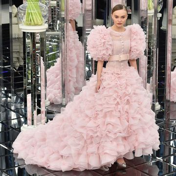 Lily-Rose Depp Chanel couture