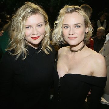 Diane Kruger and Kirsten Dunst at Dior Haute Couture SS17 Show