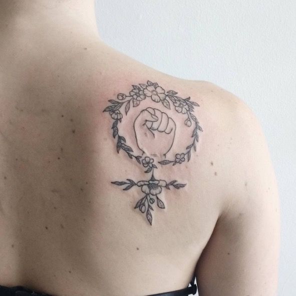 21 Feminism Tattoo Photos & Meanings | Steal Her Style