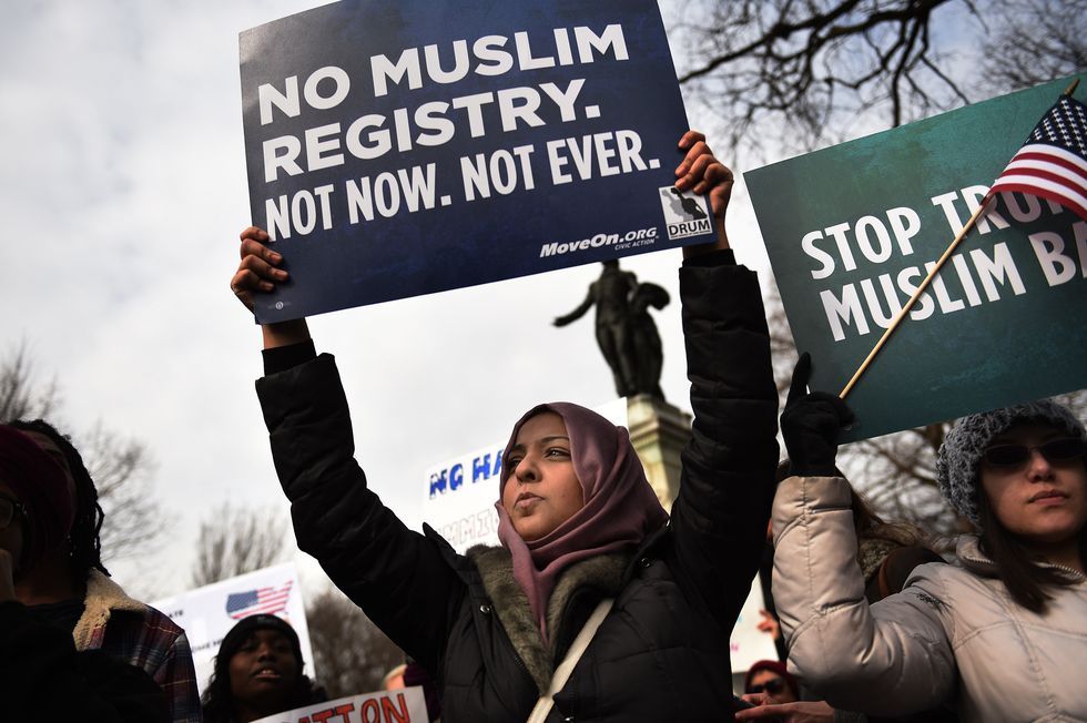 Trump Muslim ban | ELLE UK