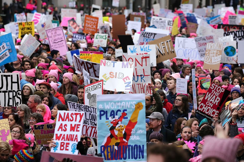Women march on Washington | ELLE UK