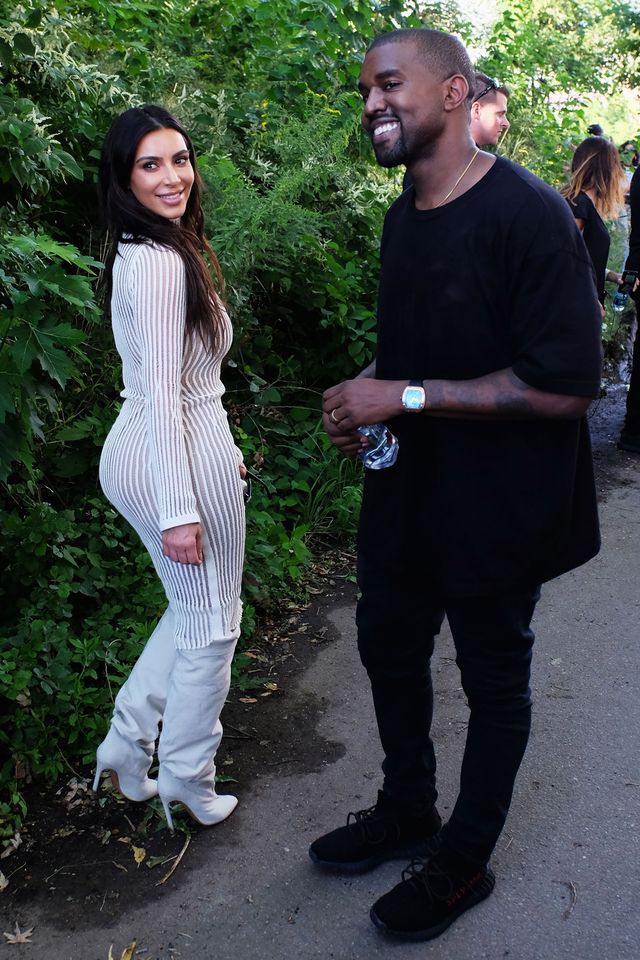 Kim Kardashian and Kanye West