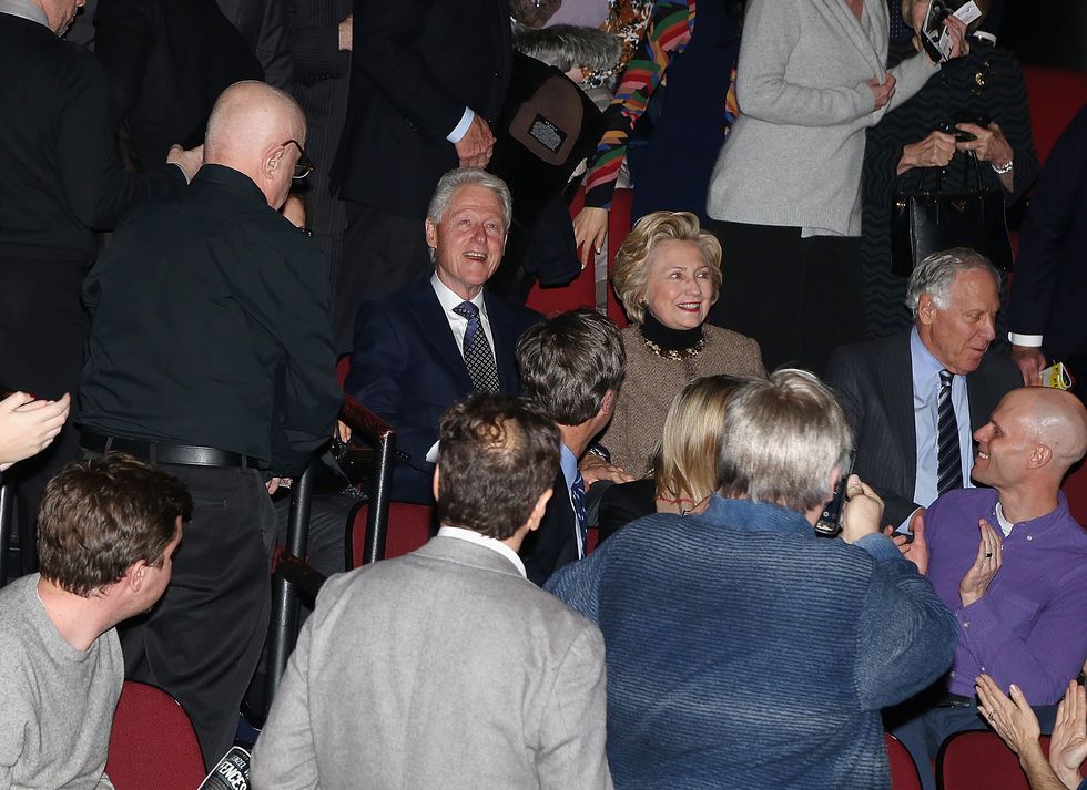 Hillary Clinton at theatre | ELLE UK