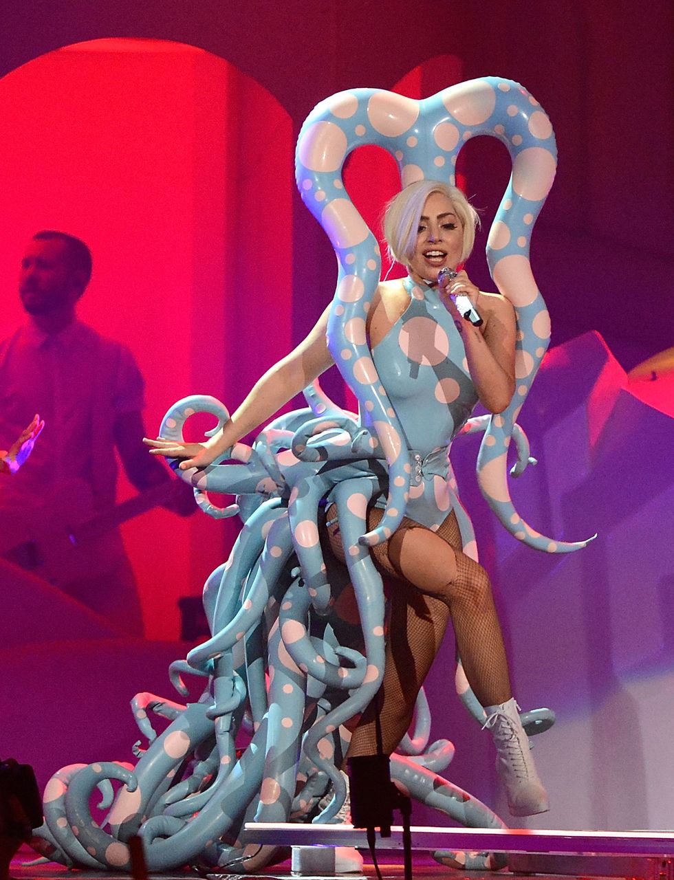 Lady Gaga performance octopus | ELLE UK