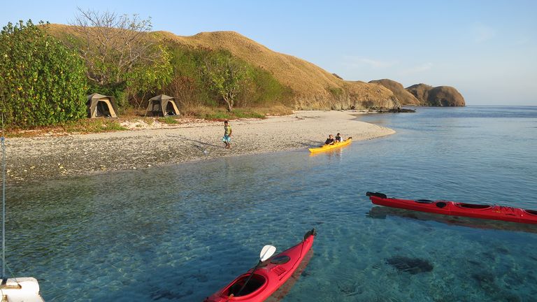 Sea Kayaking in Indonesia