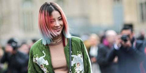 How To Dye Dark Hair Lighter 5 Ways Add Colour Naturally Street Style Coloured Hair Rainbow Blue