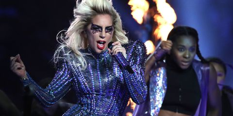 Here S How Lady Gaga S Make Up Artist Created The Star S Iconic Super Bowl Look