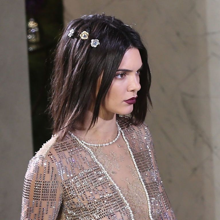 Kendall Jenner Debuts Pixie Resembling Kris Jenners at NYFW  Allure