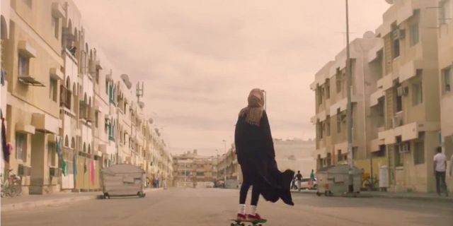 Nike advert woman skating in Middle East | ELLE UK