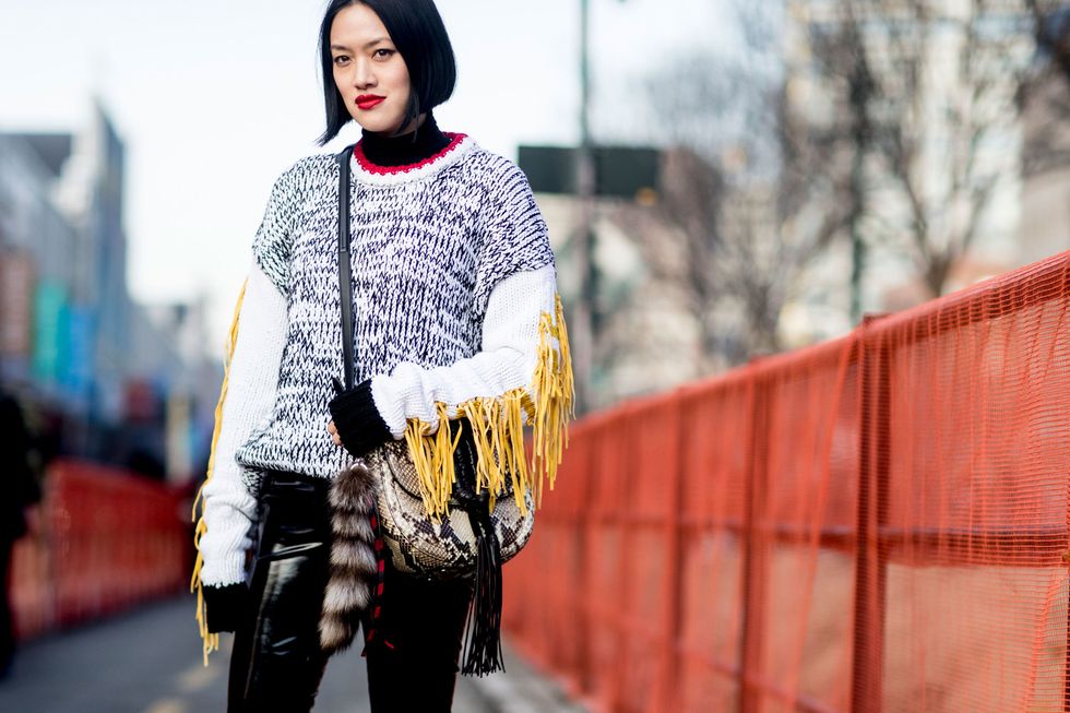 Beautiful Street Style Details From New York Fashion Week Autumn Winter ...