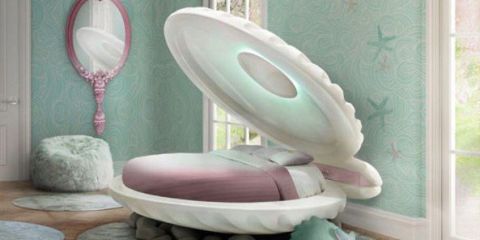 Ariel's bed from The Little Mermaid | ELLE UK