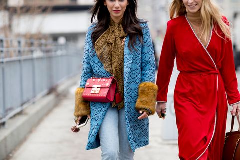Beautiful Street Style Details From New York Fashion Week Autumn Winter ...