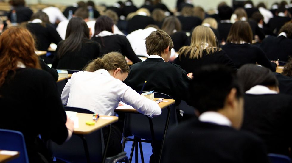 Students sit exams | ELLE UK