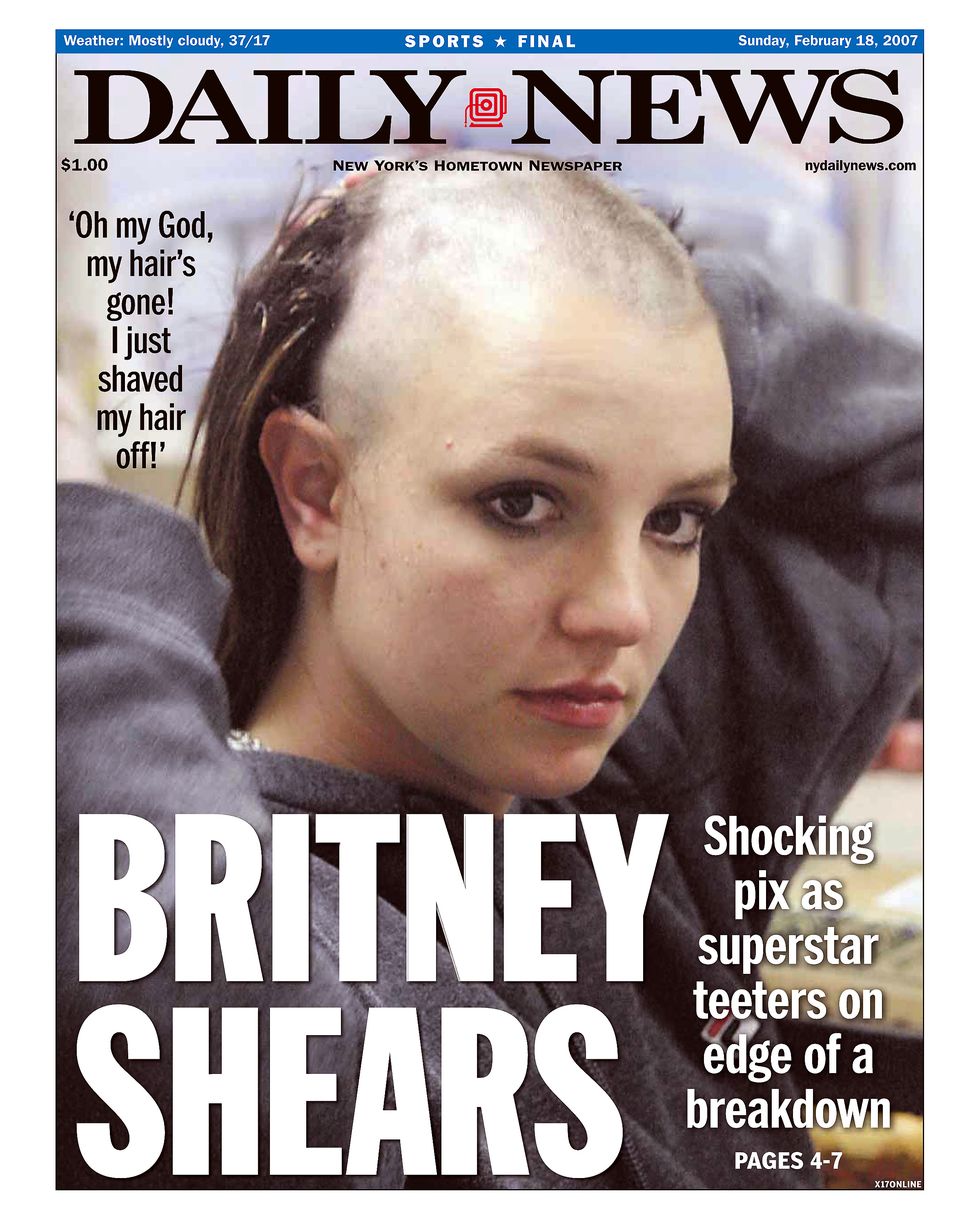 Britney Shaved Head