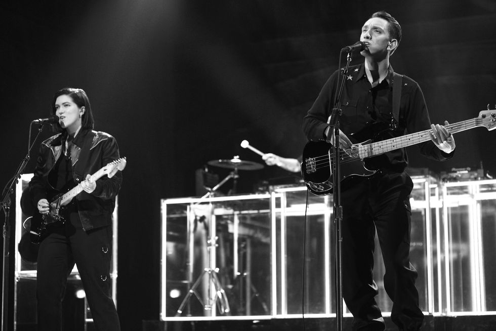 The XX performing, 2016