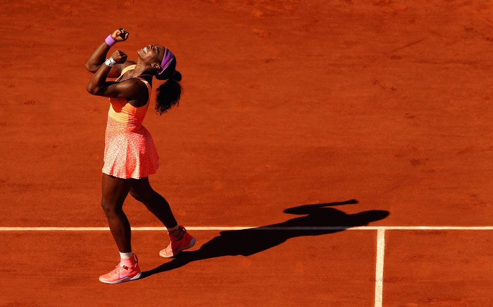 Serena Williams wins match | ELLE UK