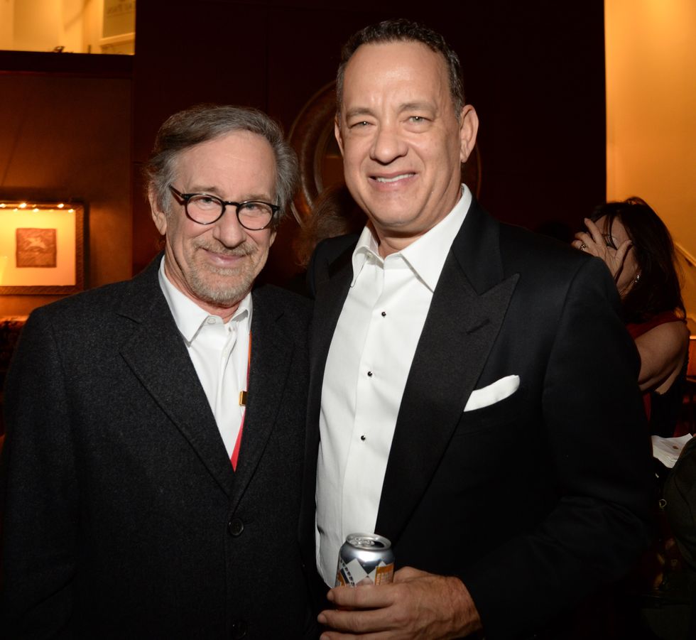 Steven Spielberg and Tom Hanks | ELLE UK