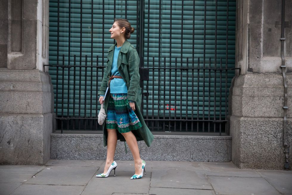 London fashion week street style AW17