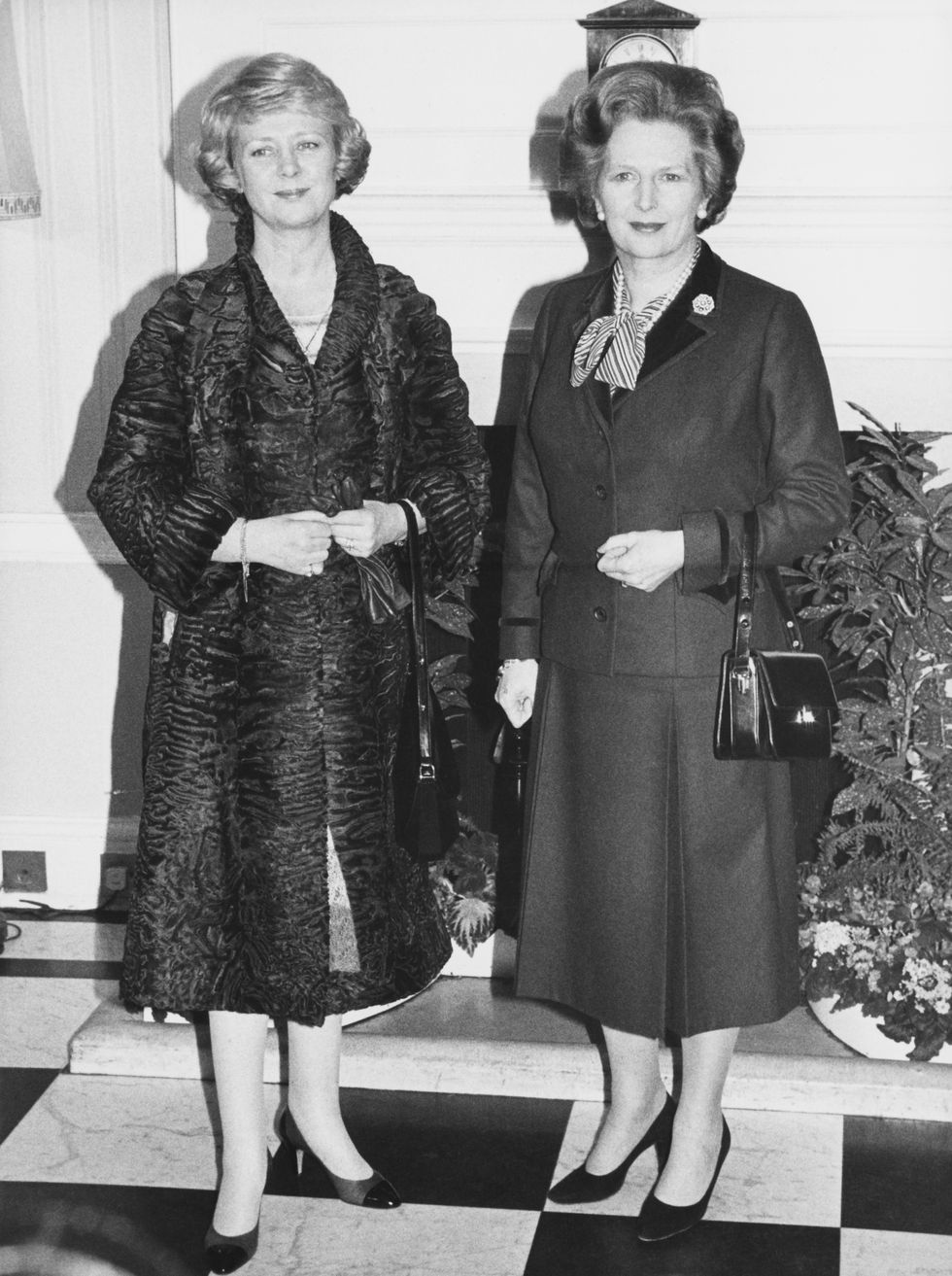 Vigdis Finnbogadottir and Margaret Thatcher