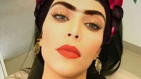 Kim Kardashian Frida Kahlo