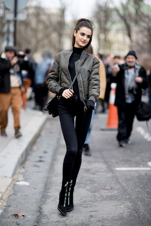 Models Off Duty Paris Fashion Week Aw17