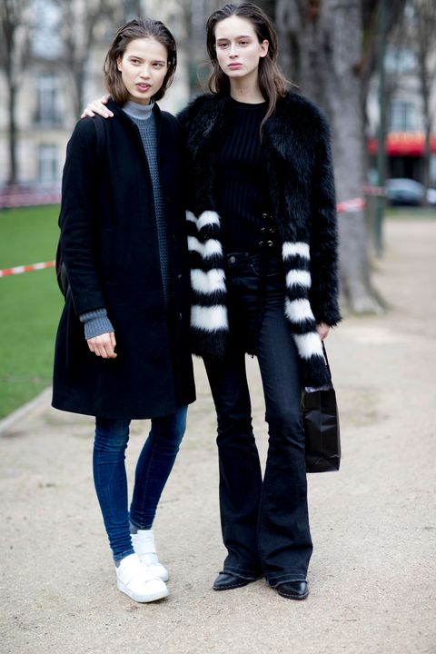 Models Off Duty: Paris Fashion Week AW17