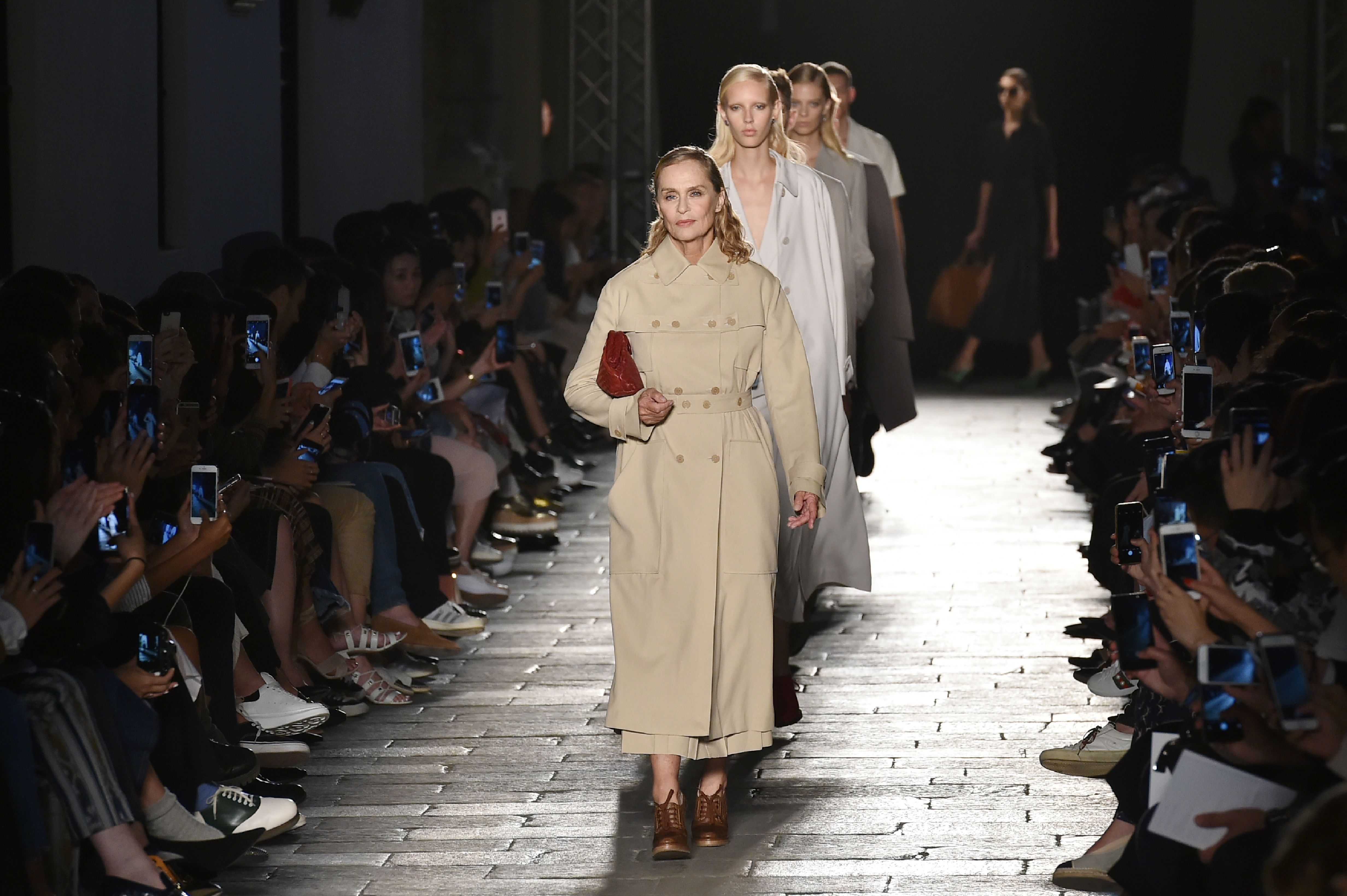lauren hutton bottega veneta